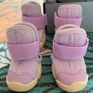 Rifruf Caeser1 dog sneakers, size 2 in Taro Purple